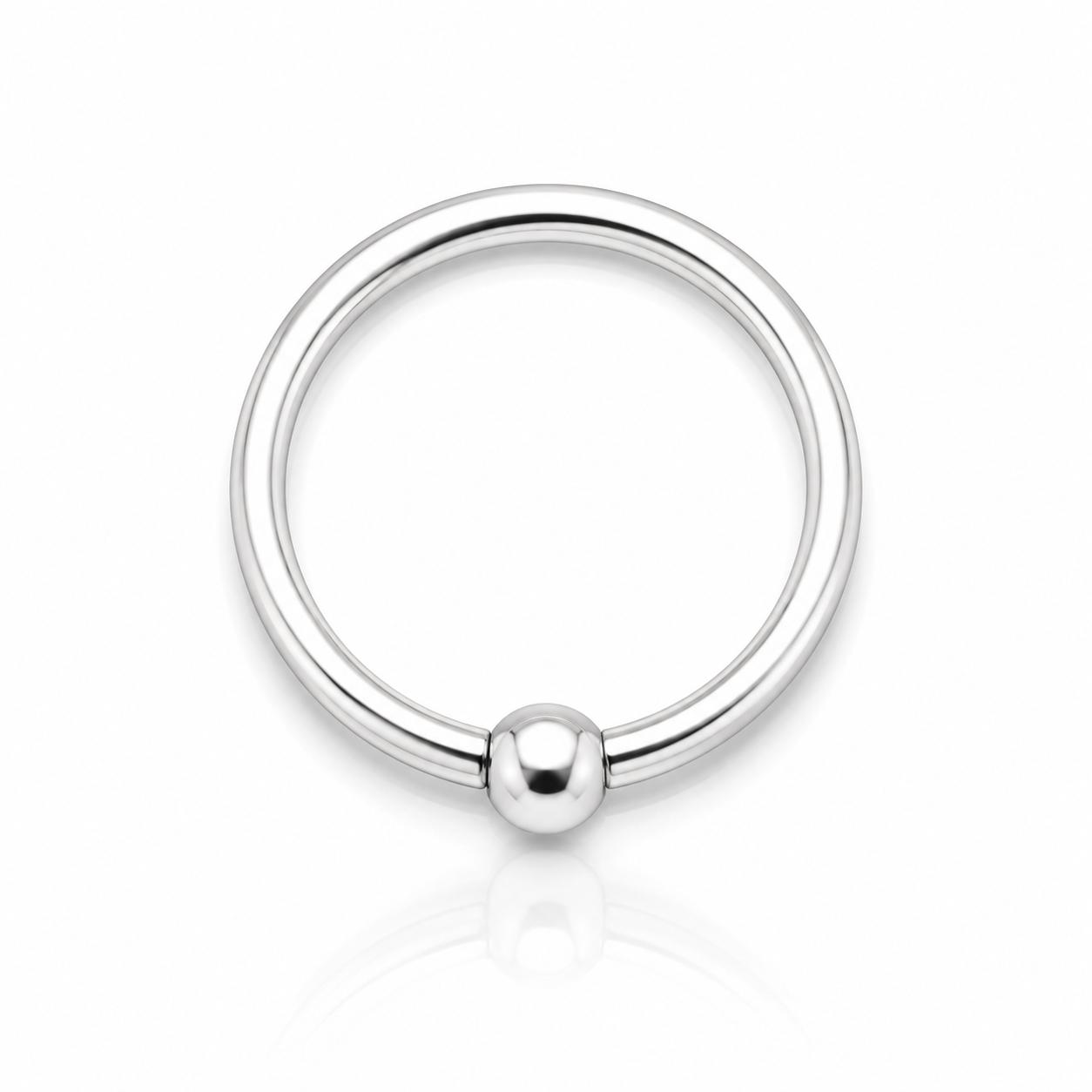 925 Sterling Silver Classic Ball Open Nose Pin - Image 5